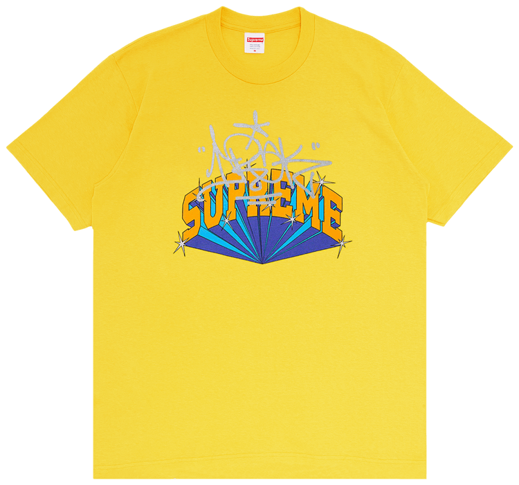 Supreme anno domini tee yellow discount