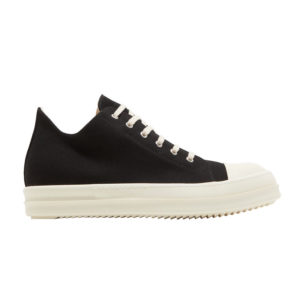 Pre-owned Rick Owens Drkshdw Strobe Cotton Denim Low 'black Milk' | Men's Size 40