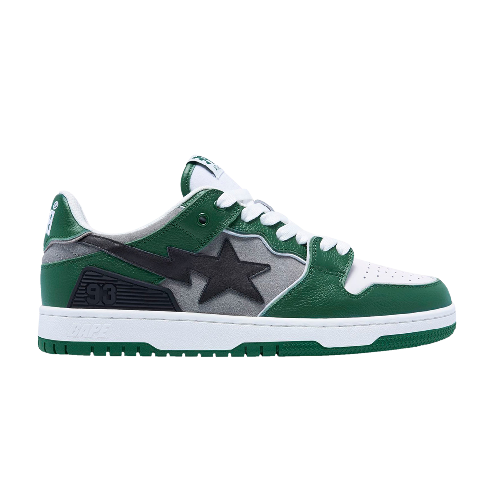 Pre-owned Bape Wmns Sk8 Sta #1 'green'