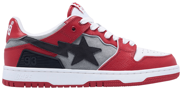 BAPE Wmns Sk8 Sta 1 Red