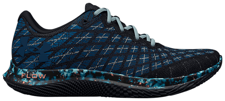 Under Armour Wmns Flow Velociti Wind 2 Black Petrol Blue