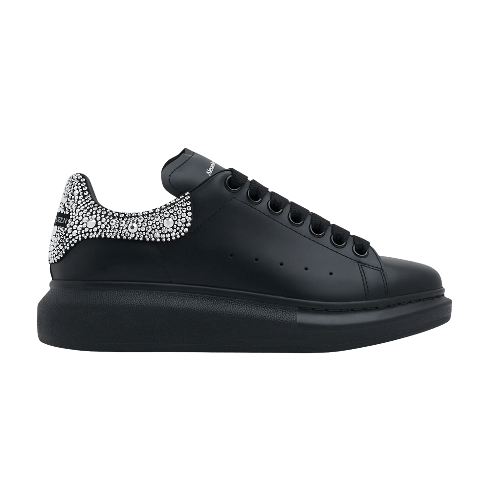 Alexander McQueen Wmns Oversized Sneaker 'Black Crystal' | GOAT