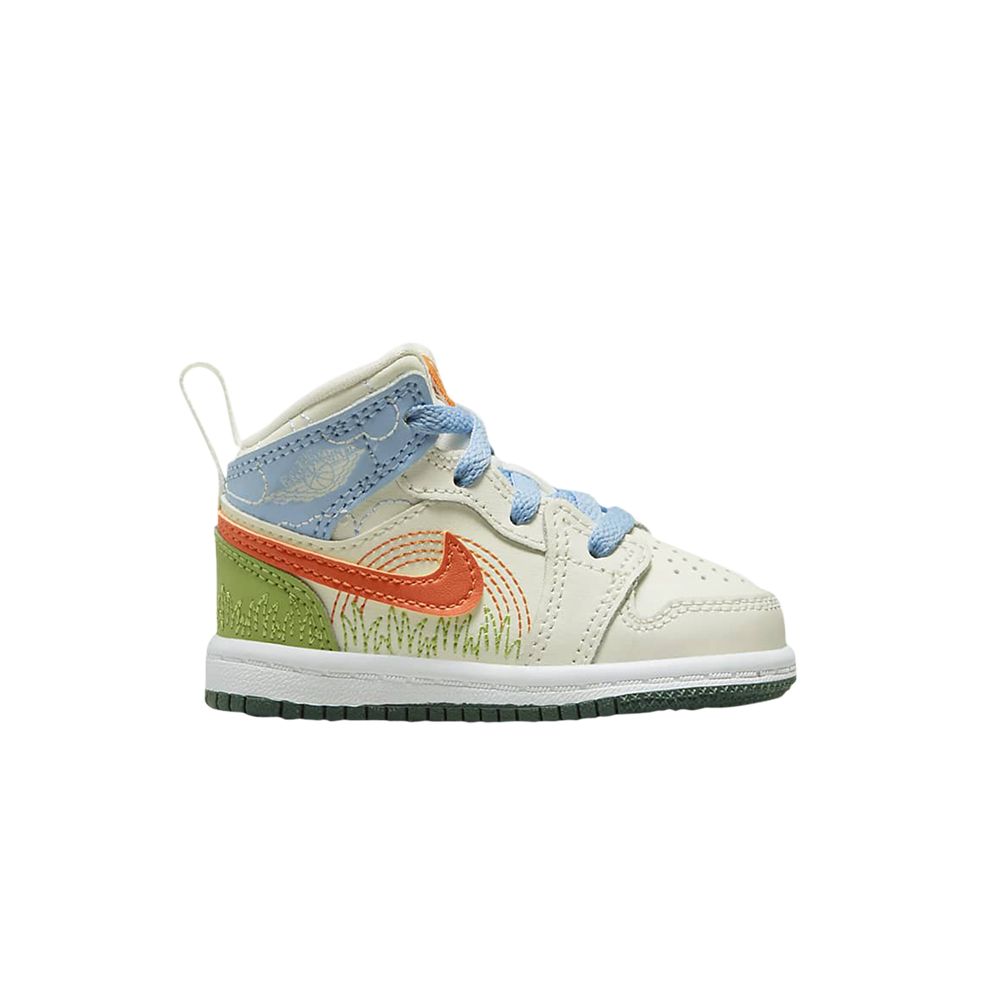 Air Jordan 1 Mid SE TD 'Stitch' - DX2463-100