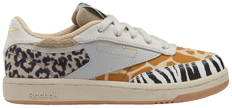 Reebok National Geographic x Club C Little Kid Animal Print