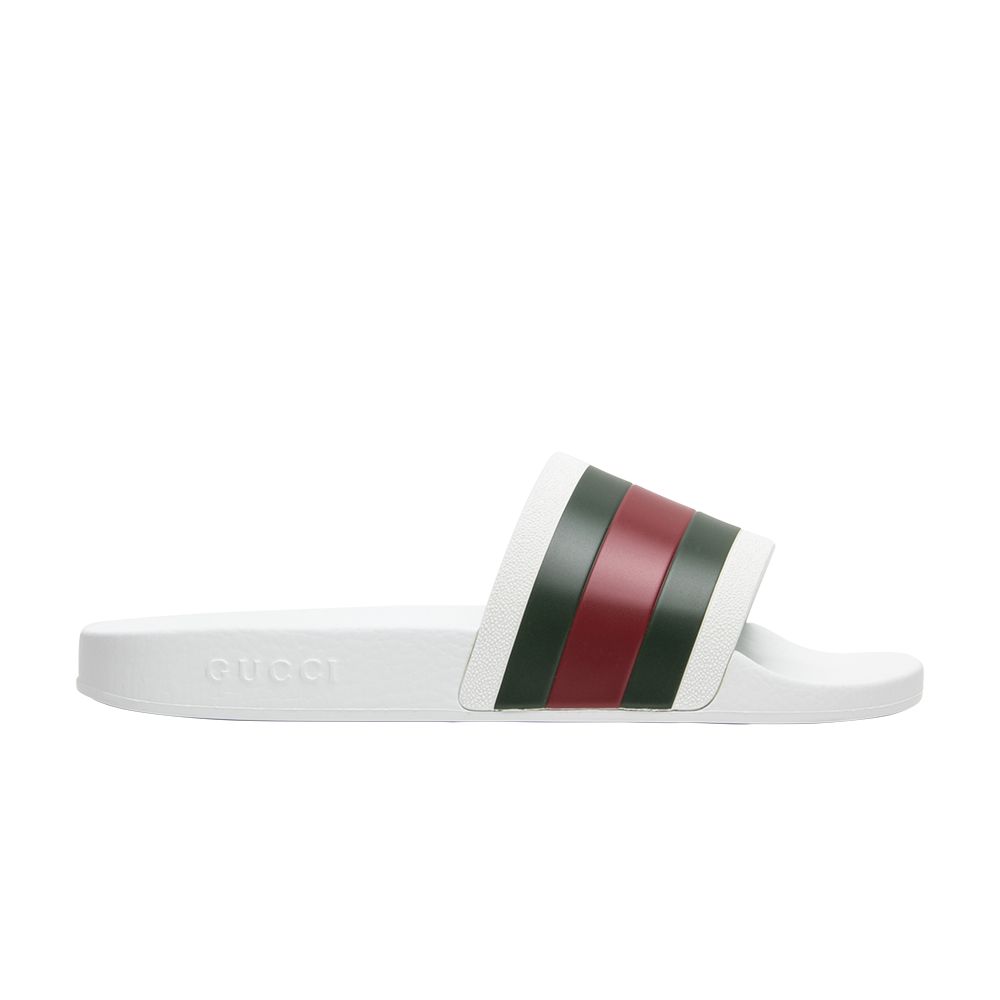 Gucci Pursuit '72 Rubber Slide 'White' | Men's Size 8