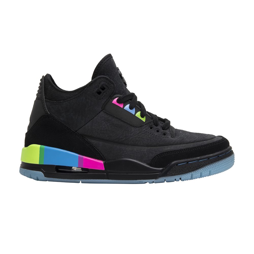 Air Jordan 3 Retro SE GS 'Quai 54 2018' | Black | Kid's Size 5
