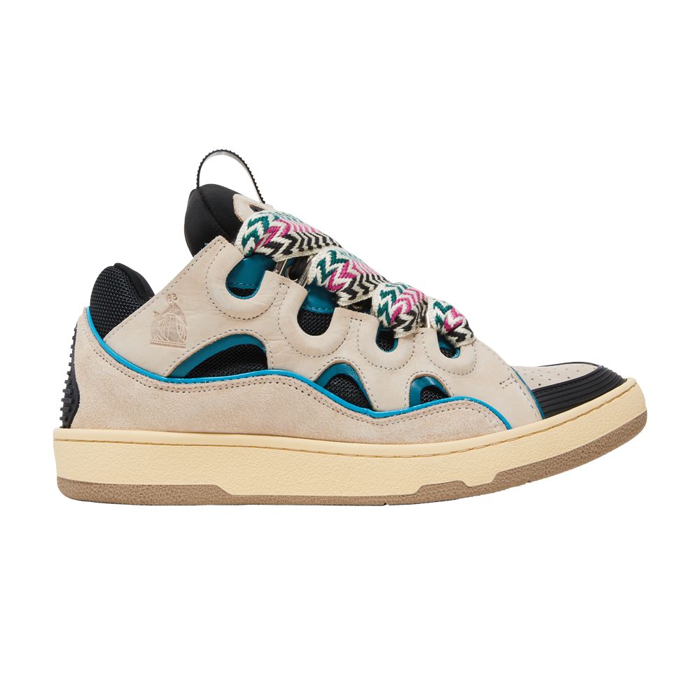 Lanvin Lanvin Curb Sneakers 'Ecru Black' | Cream | Men's Size 40