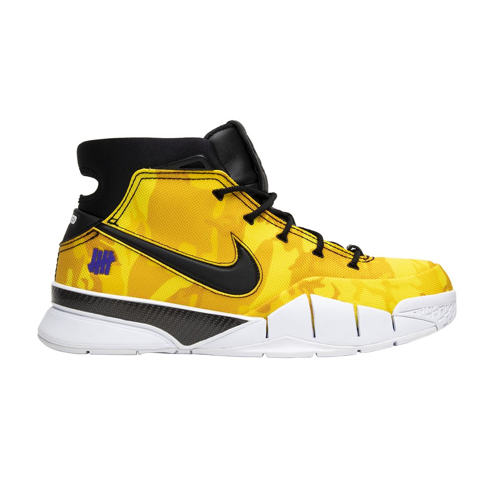 Nike Undefeated x Zoom Kobe 1 Protro 'Yellow Camo' | Men's Size 10.5
