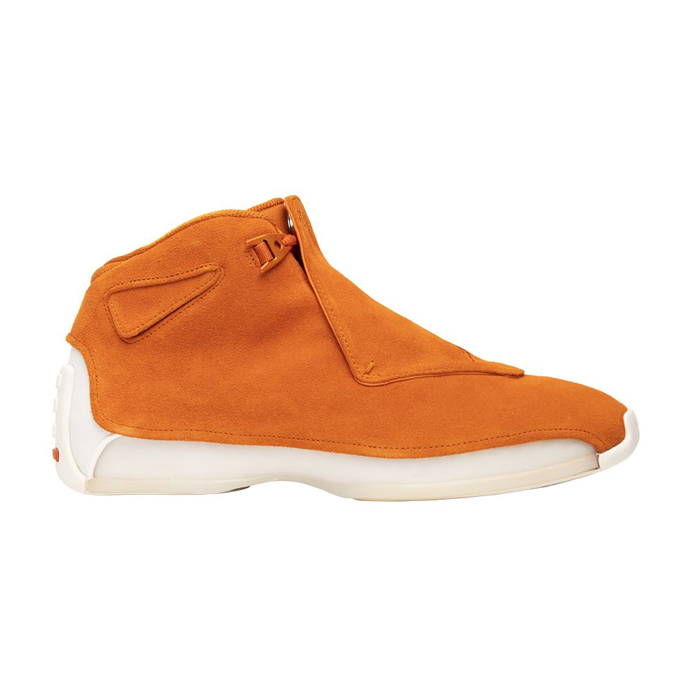 Air Jordan 18 Retro 'Orange Suede' | Men's Size 9