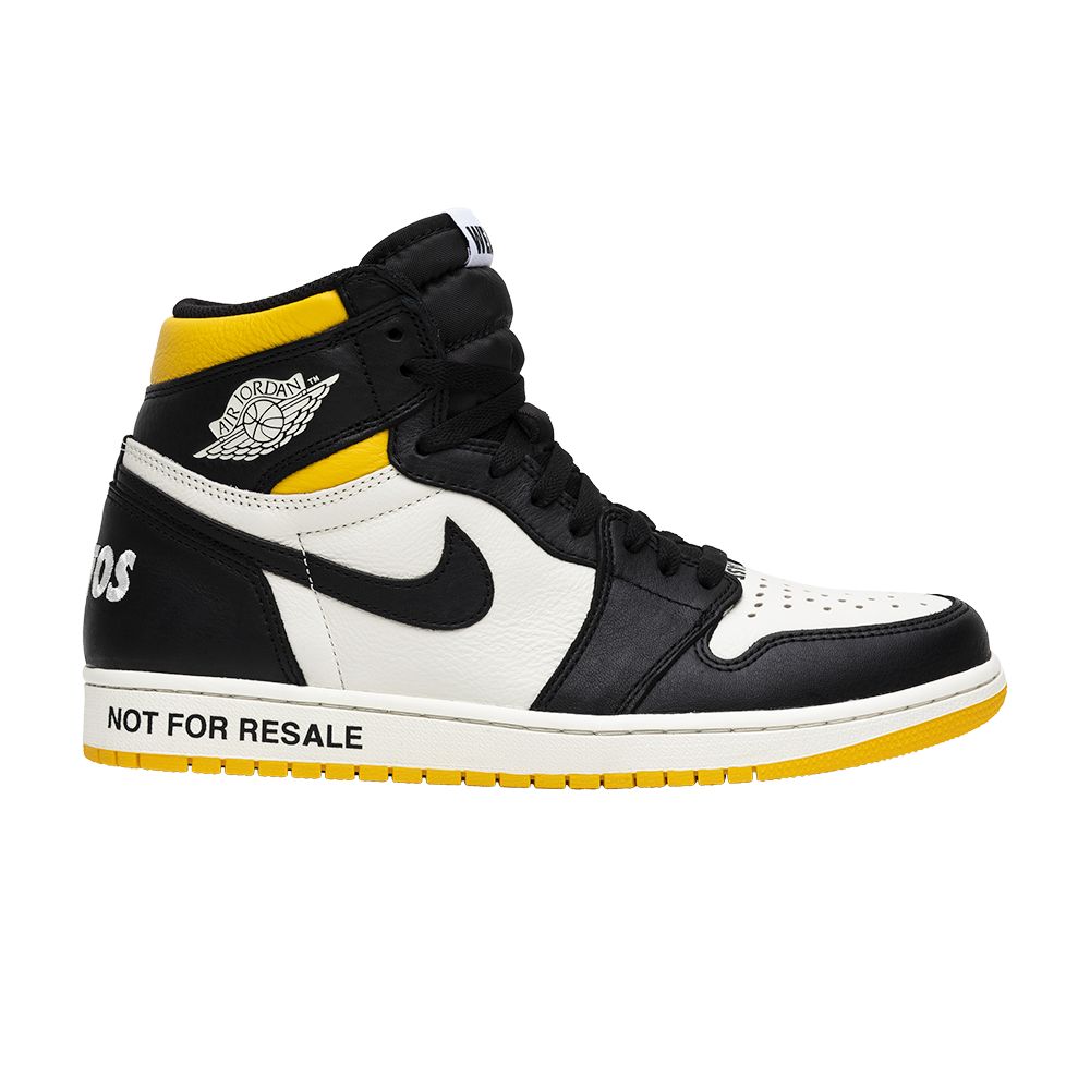 Air Jordan 1 Retro High OG NRG 'Not For Resale' | Yellow | Men's Size 4.5