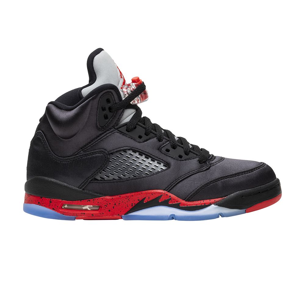 Air Jordan 5 Retro GS 'Satin' | Black | Kid's Size 3.5
