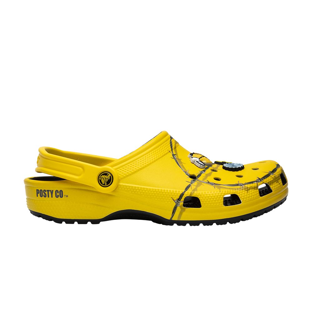 Crocs Post Malone x Clog 'Barbed Wire' | Yellow | Men's Size 14