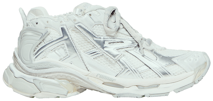 Buy Balenciaga Wmns Runner Sneaker 'White Silver' - 677402 Buy Balenciaga Wmns Runner Sneaker 'White Silver' - 677402