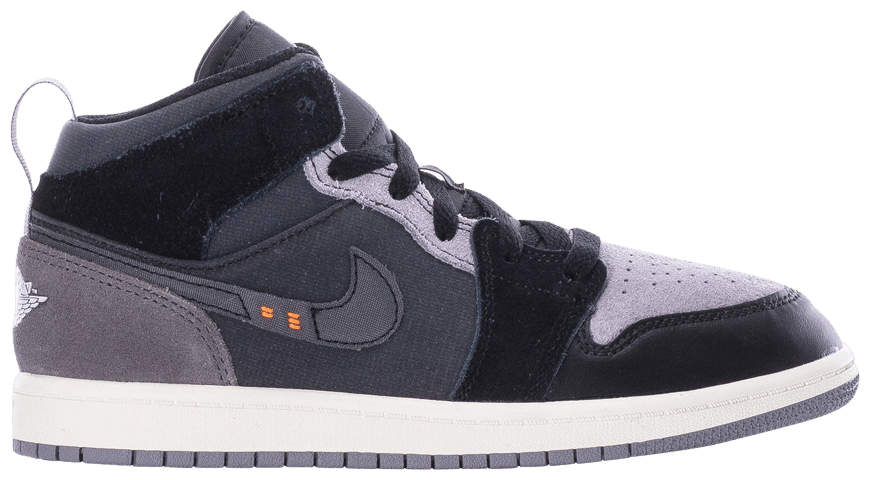 Buy Air Jordan 1 Mid SE Craft PS 'Inside Out Black' DV0436 001 GOAT