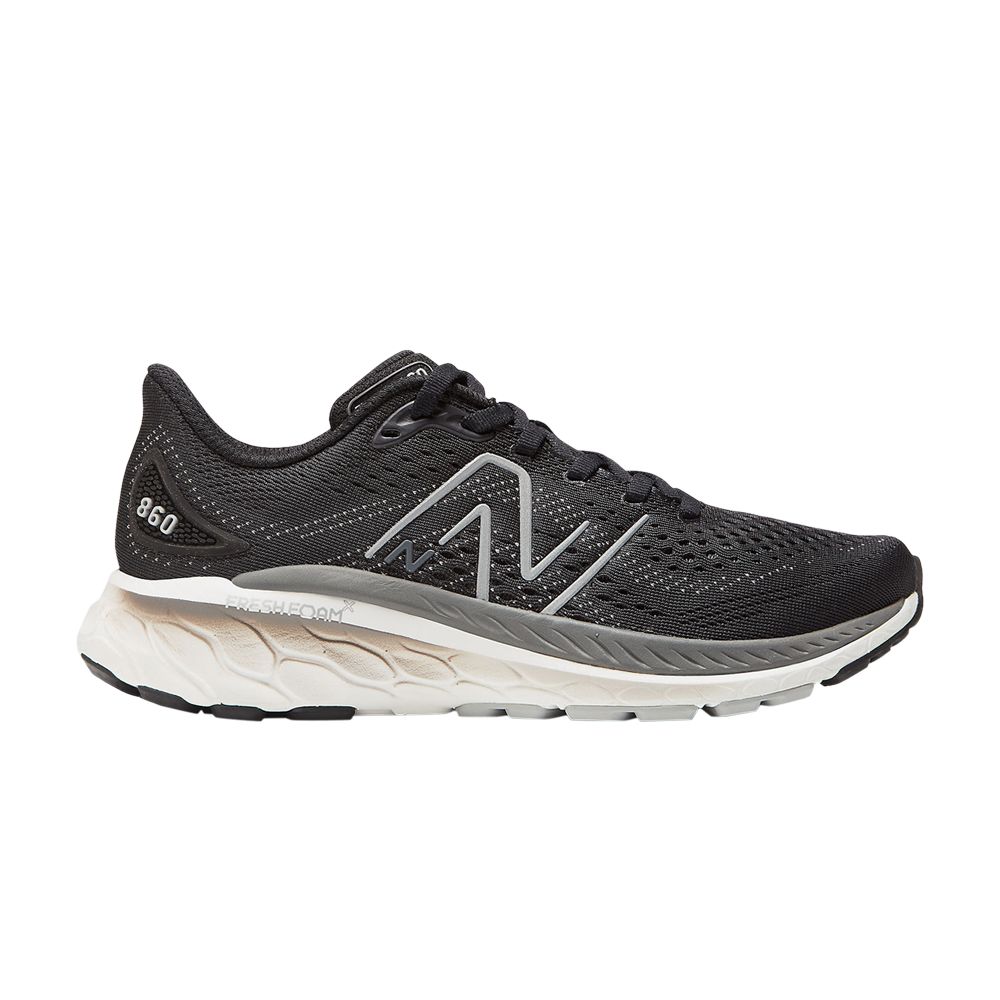 Pre-owned New Balance Wmns Fresh Foam X 860v13 2e Wide 'black White'