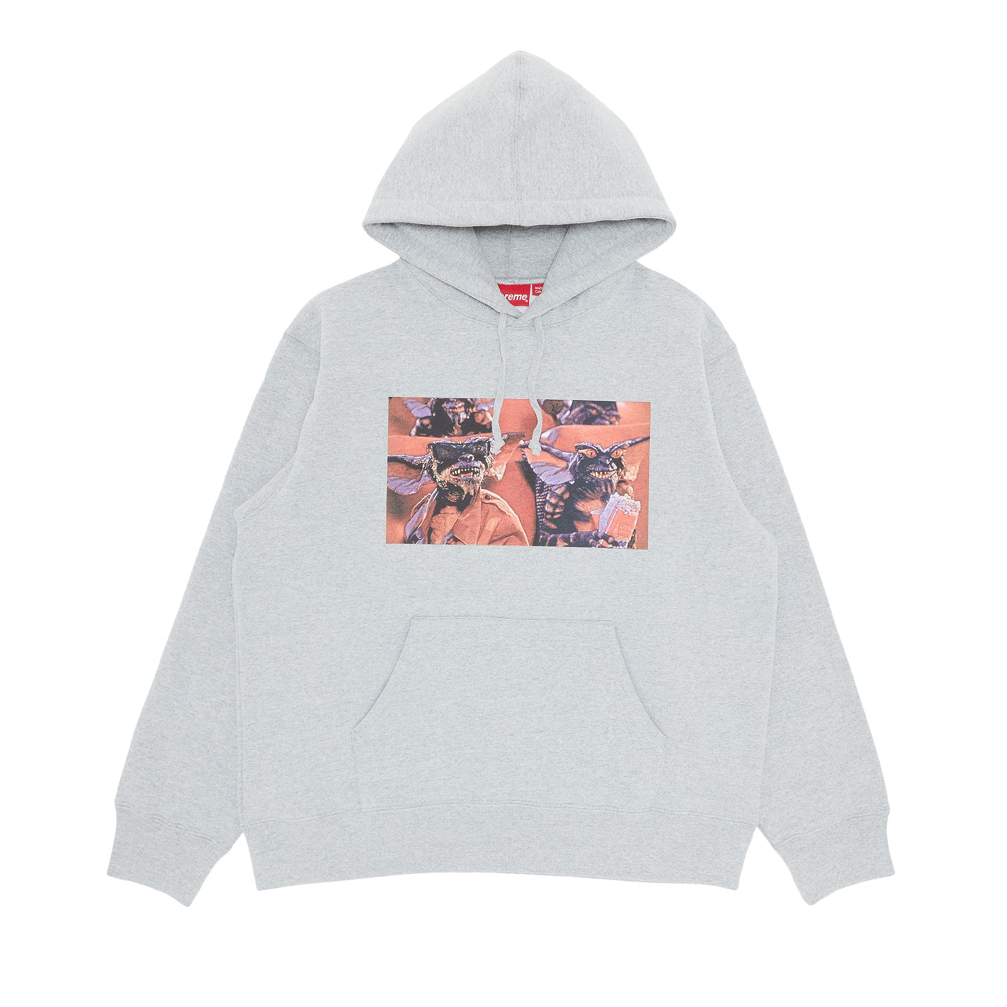 Supreme Gremlins Hooded Sweatshirt 'Heather Grey' | Men's Size M