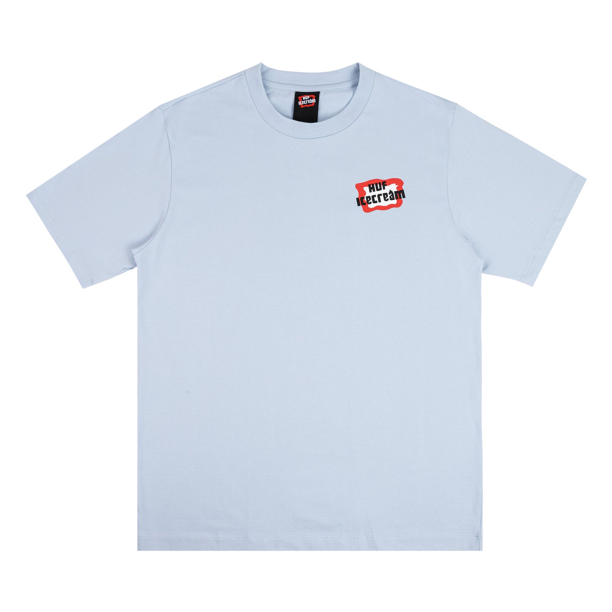 Pre-owned Icecream X Huf Spacepop Short-sleeve Tee 'slate Blue'