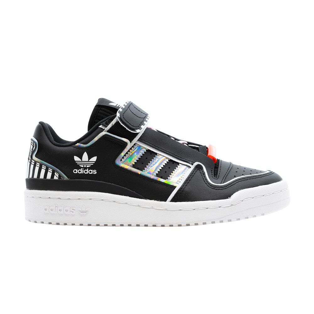 Pre-owned Adidas Originals Wmns Forum Plus 'i Love Dance - Black'