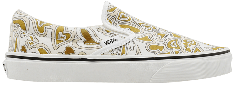 Vans Classic Slip On Multi Hearts