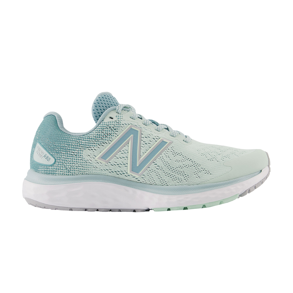 Pre-owned New Balance Wmns 680v7 Wide 'light Moonstone' In Blue