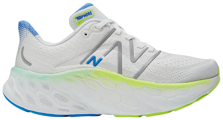 New Balance Wmns Fresh Foam X More v4 2E Wide White Cobalt