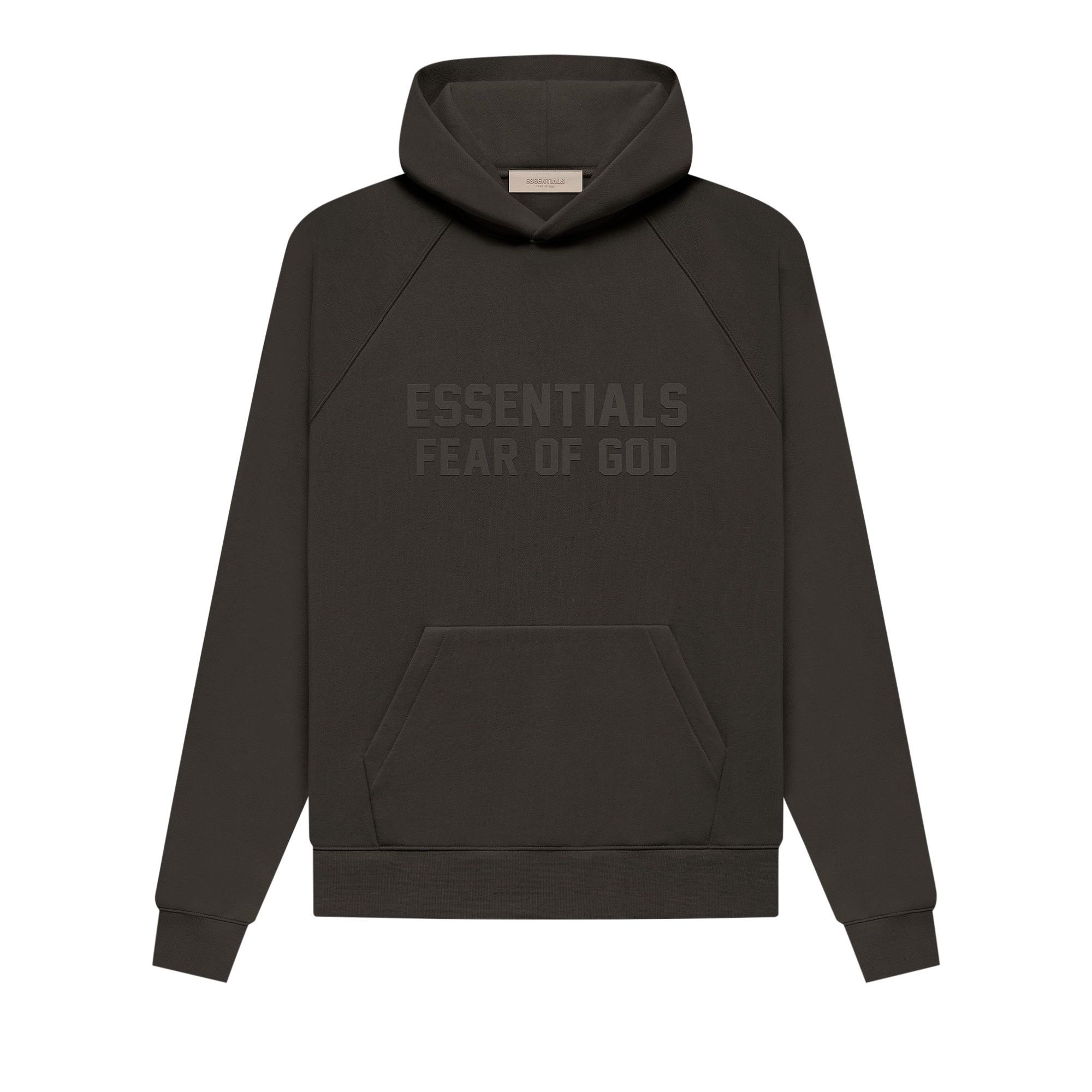 Fear of God Essentials Hoodie 'Off Black' | Men's Size 2XS