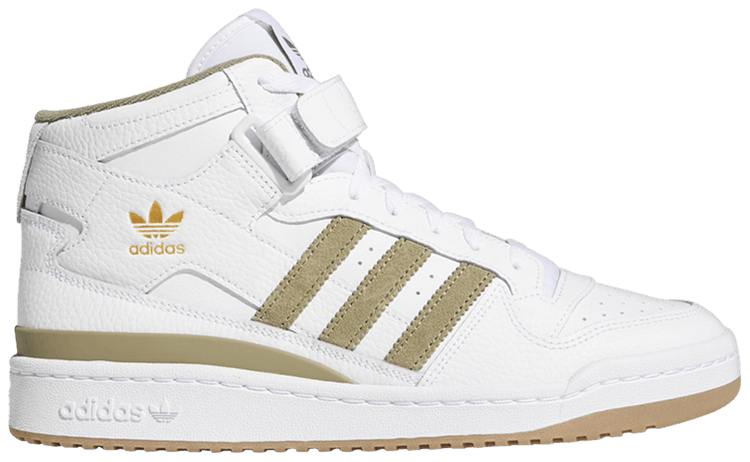Adidas Forum Mid White Orbit Green