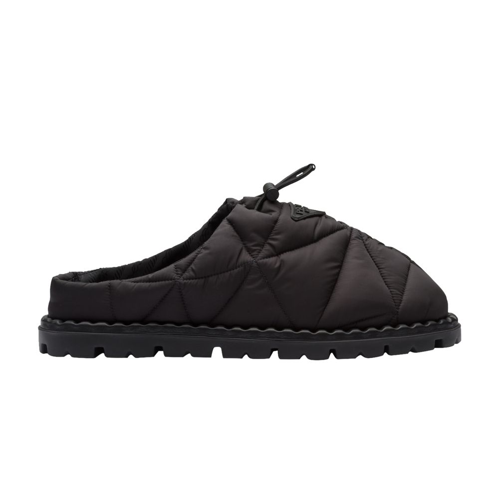 Pre-owned Prada Quilted Nylon Sandal 'black' | Men's Size 5