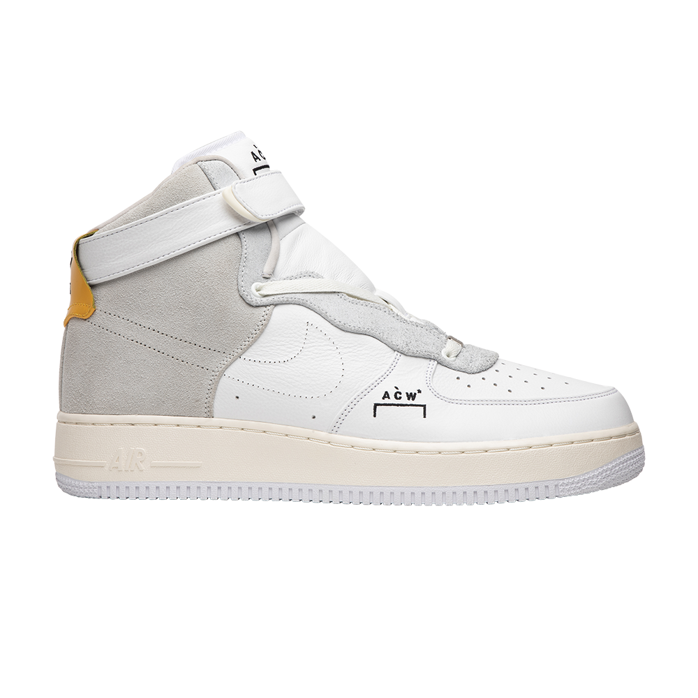 Pre-owned Nike A-cold-wall* X Lab Air Force 1 High In White
