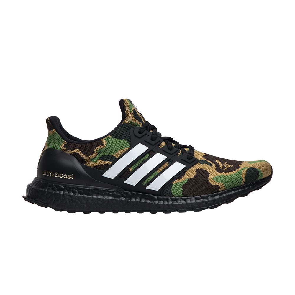 adidas A Bathing Ape x UltraBoost 4.0 'Green Camo' | Men's Size 4