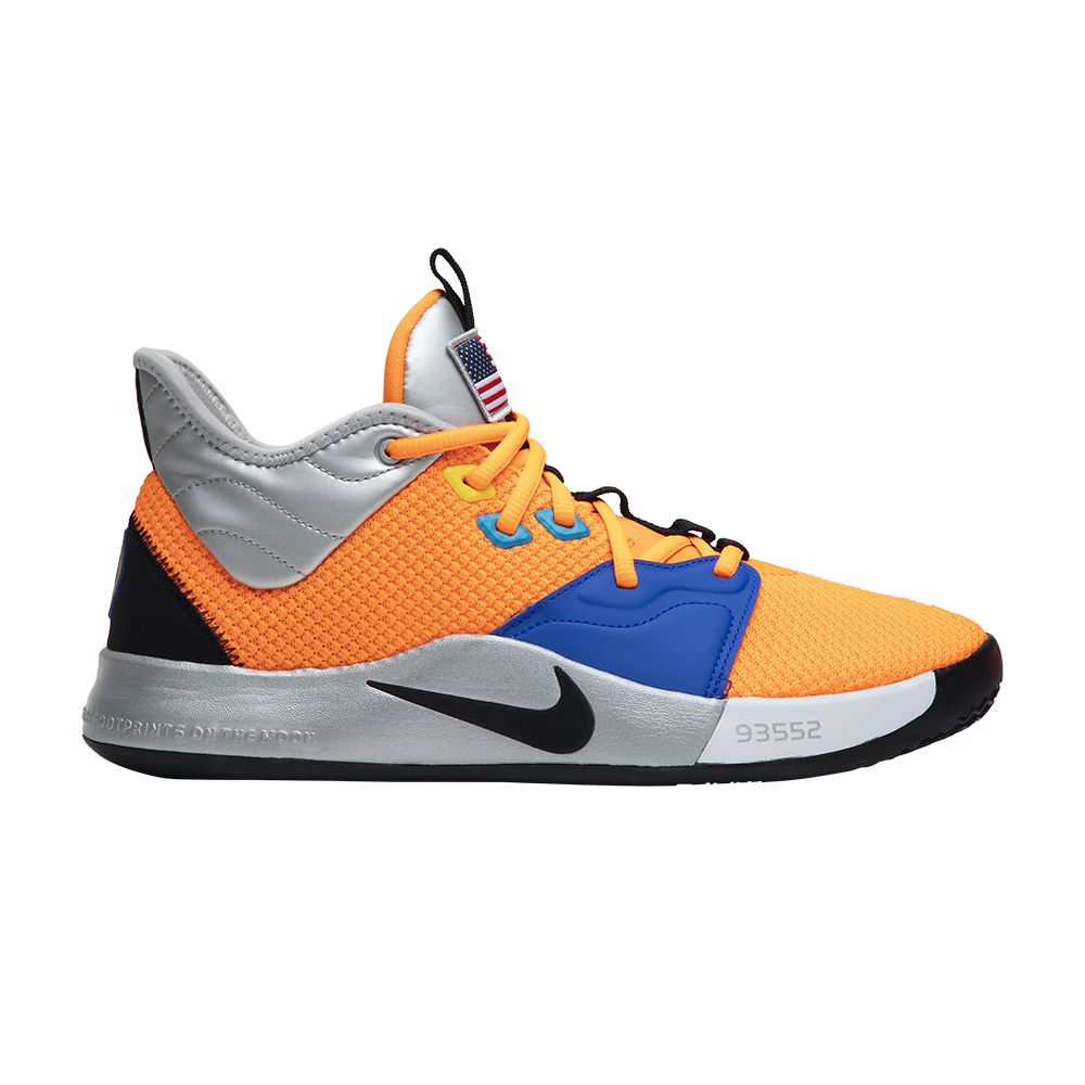 Nike NASA x PG 3 'Armstrong Building 703' | Orange | Men's Size 8