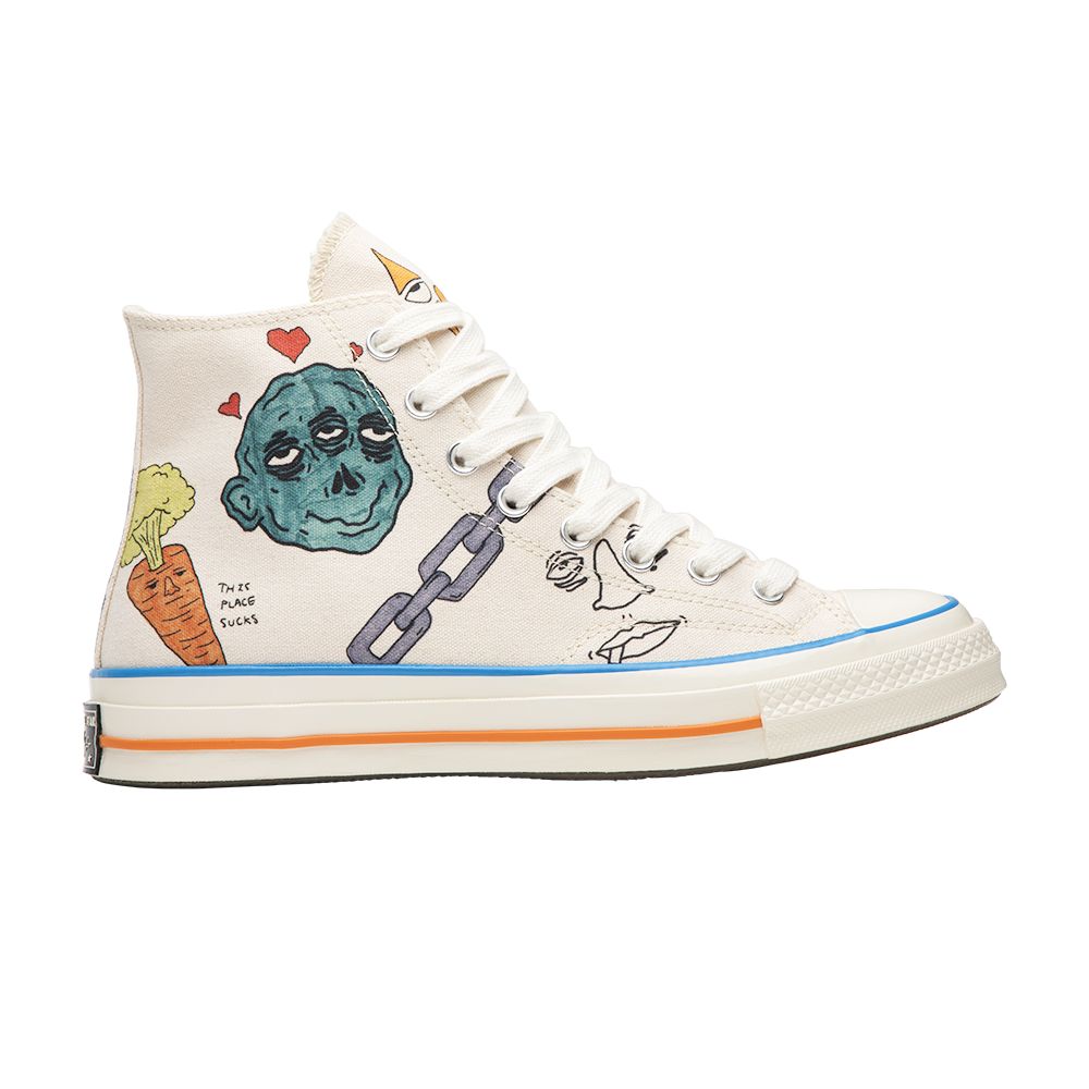 Converse Tyler, the Creator x Foot Locker x Chuck 70 'Artist Series' | Cream | Men's Size 9