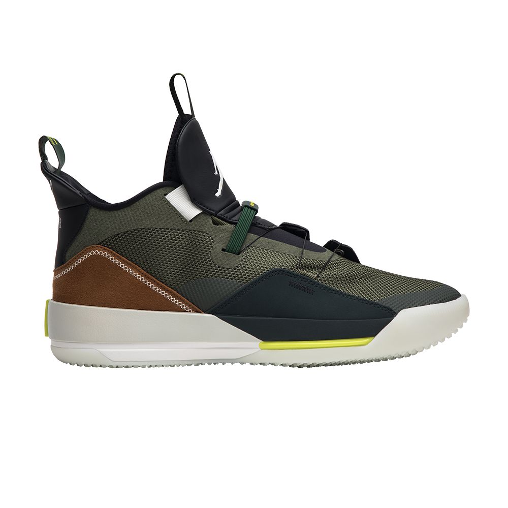 Travis Scott x Air Jordan 33 NRG 'Army Olive' | Green | Men's Size 10.5