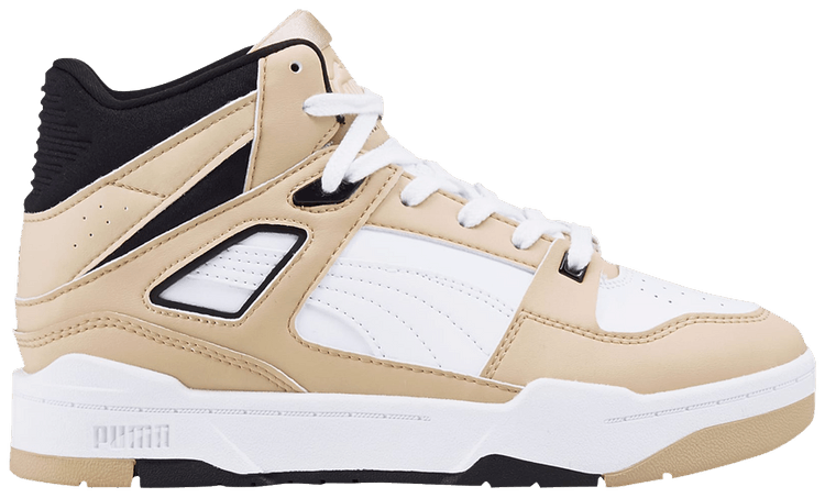 Puma Wmns Slipstream Mid White Light Sand