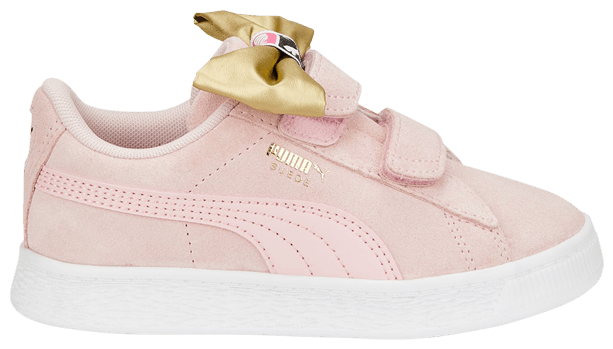 Puma Suede Classic Light Flex V Little Kid Bow   Almond Blossom