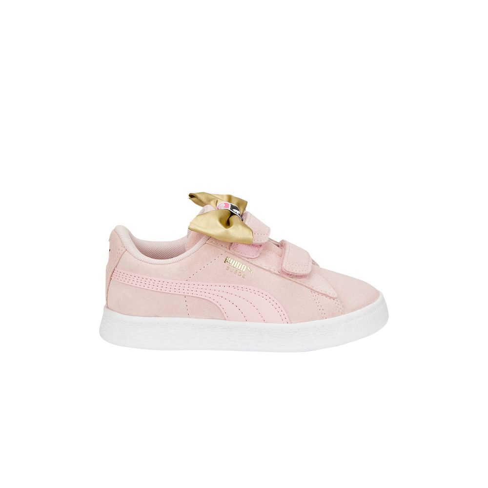 Puma Suede Classic Light Flex V Little Kid 'Bow - Almond Blossom' | Pink | Kid's Size 3 - 387807-01