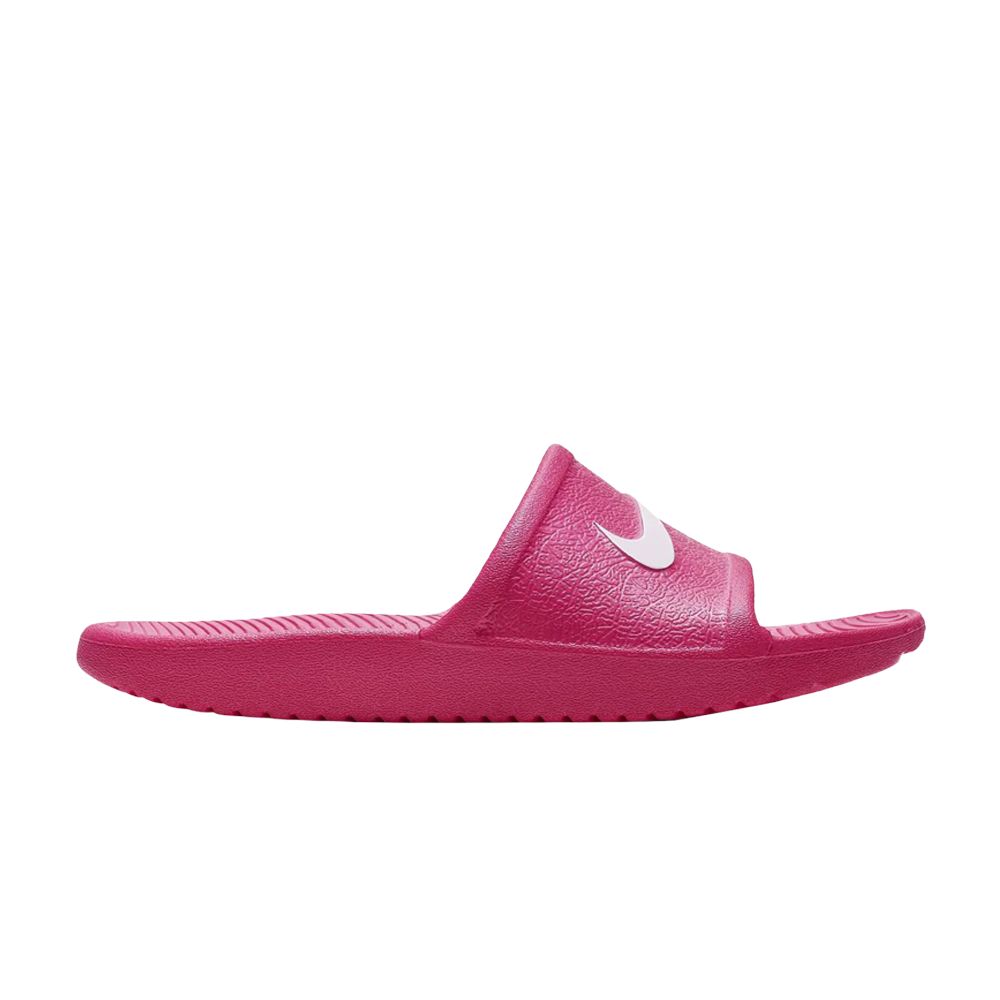 Pre-owned Nike Kawa Slide Gs 'rush Pink' | Kid's Size 6