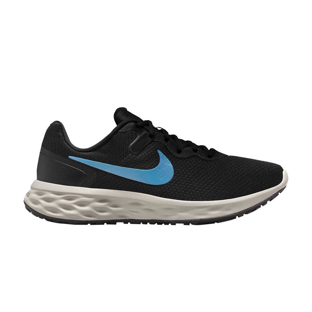 NIKE REVOLUTION 6 NEXT NATURE 'BLACK LASER BLUE'