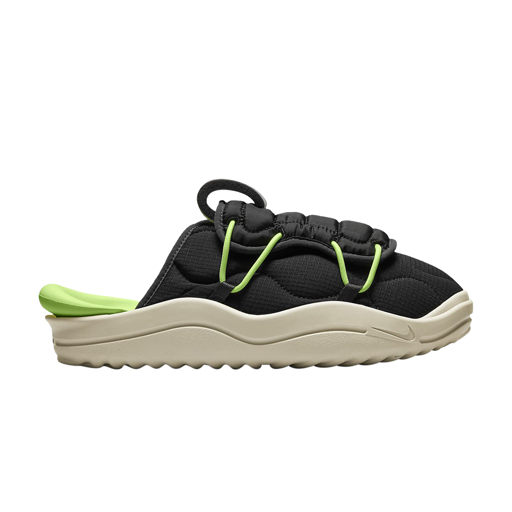 Pre-owned Nike Offline 3.0 Mule 'black Ghost Green'