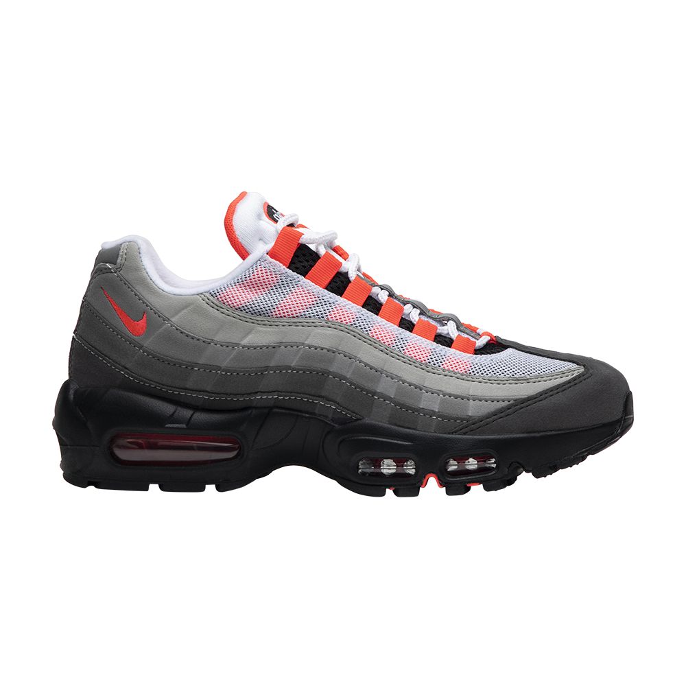 Nike Air Max 95 OG 'Solar Red' | White | Men's Size 10.5