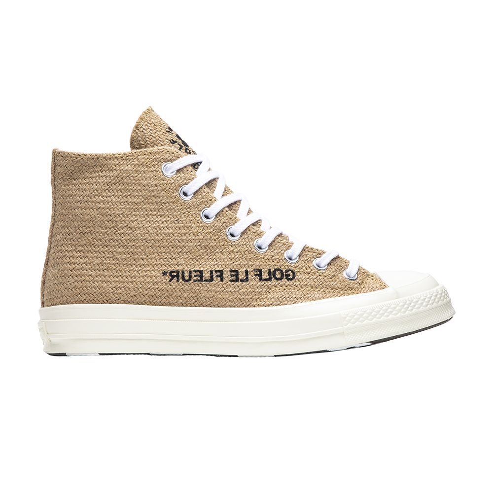 Converse Golf Le Fleur x Chuck 70 High 'Fabric Weave' | Tan | Men's Size 9.5