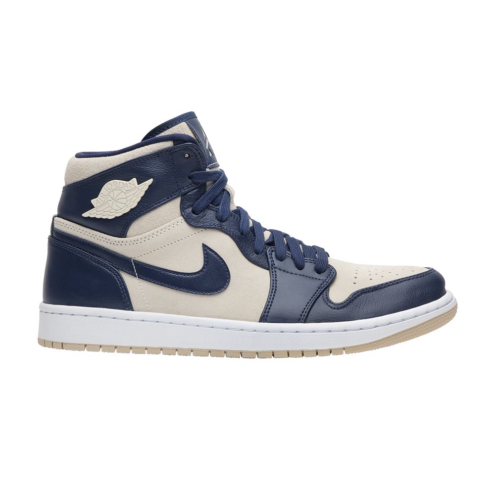 Wmns Air Jordan 1 High 'Navy Cream' | Blue | Women's Size 6.5
