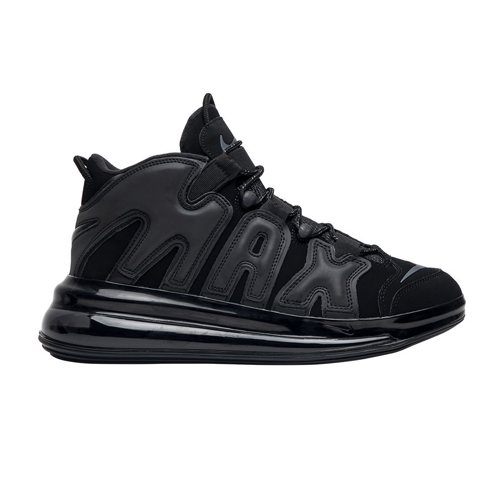 Nike Air More Uptempo 720 QS 'Triple Black' | Men's Size 11