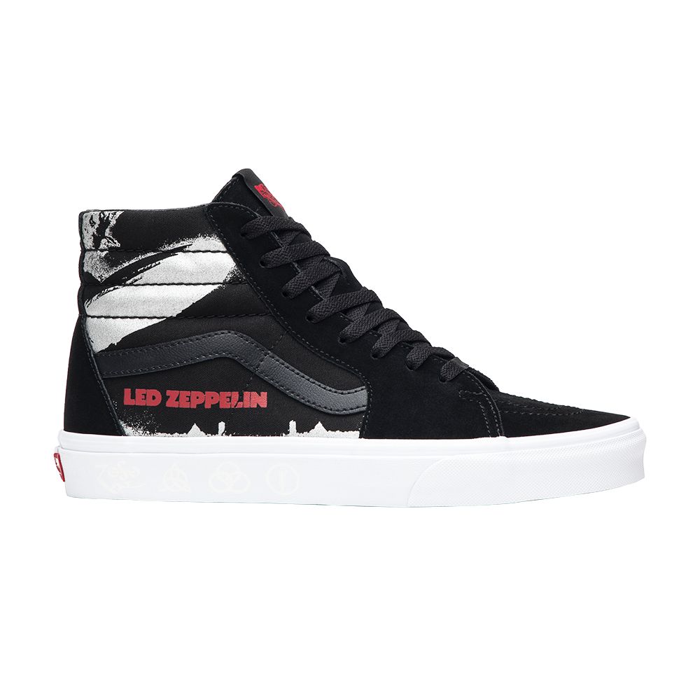 Vans Led Zeppelin x SK8-Hi '50th Anniversary' | Black | Men's Size 7.5