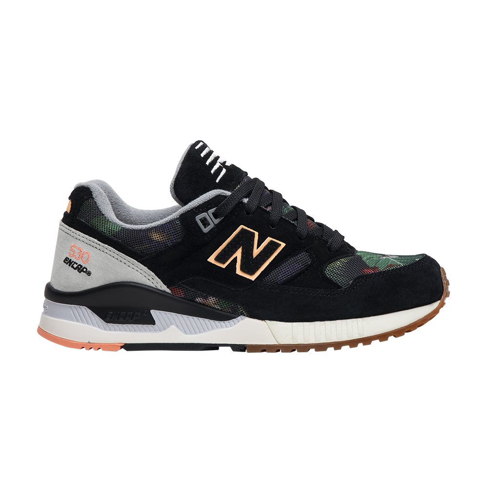 Pre-owned New Balance Wmns 530 'floral' In Black