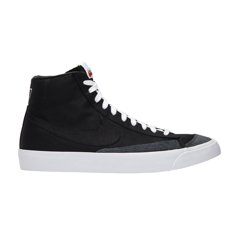 Nike Blazer Mid '77 Canvas 'Black' | Men's Size 4.5