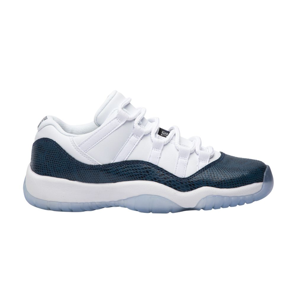 Jordan 11 Retro Low GS 'Navy Snakeskin' 2019 | Blue | Kid's Size 5