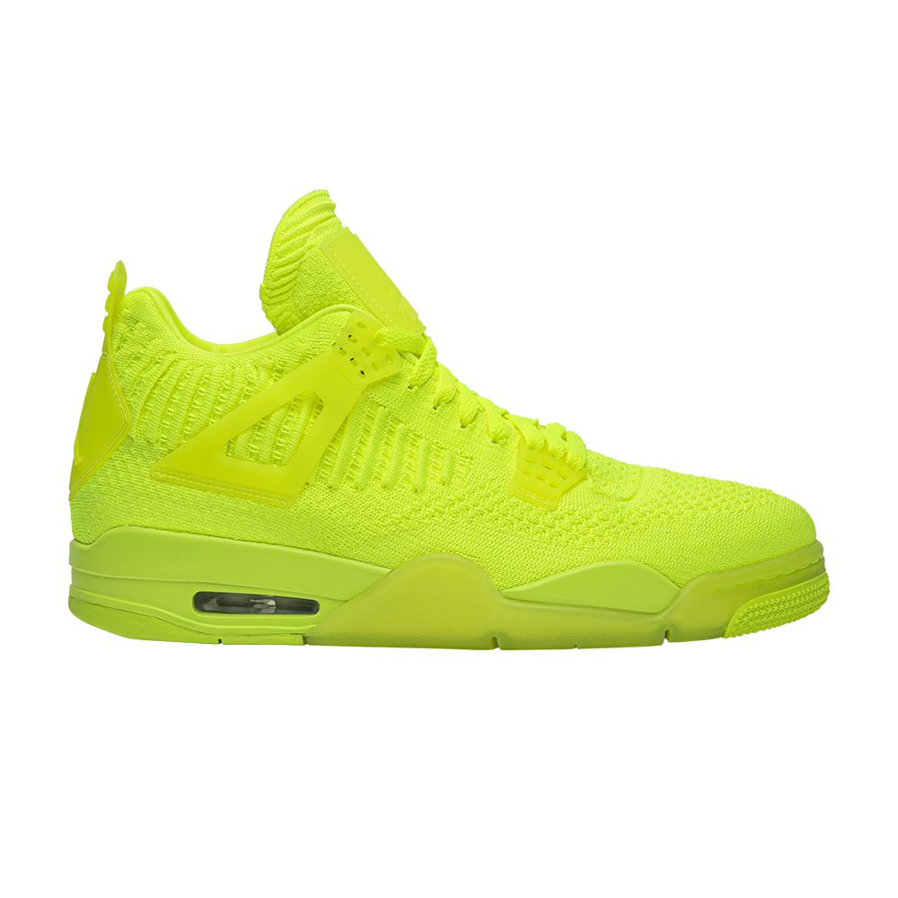 Air Jordan 4 Retro Flyknit 'Volt' | Yellow | Men's Size 8.5