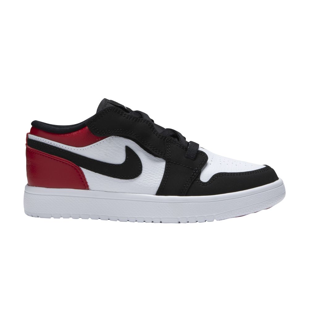 Air Jordan 1 Low Alt PS 'Black Toe' | White | Kid's Size 2.5