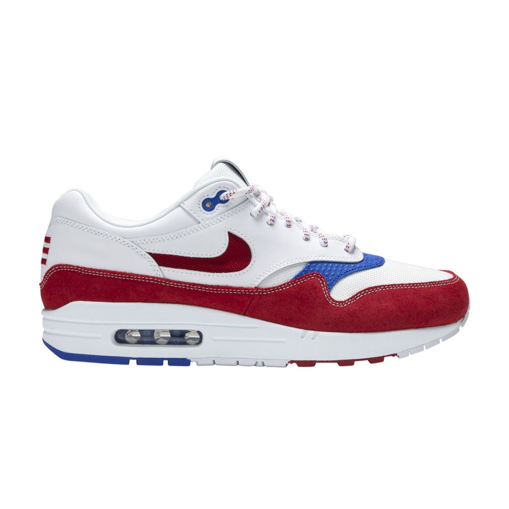 Nike Air Max 1 Premium 'Puerto Rico' | White | Men's Size 8.5